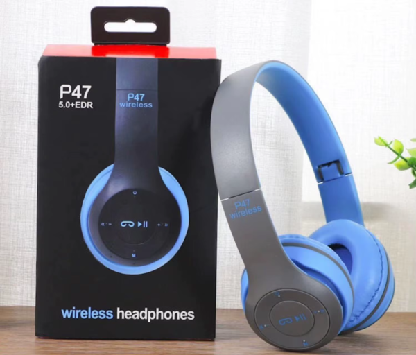 P47 Bluetooth 5.0 Wireless Headphones