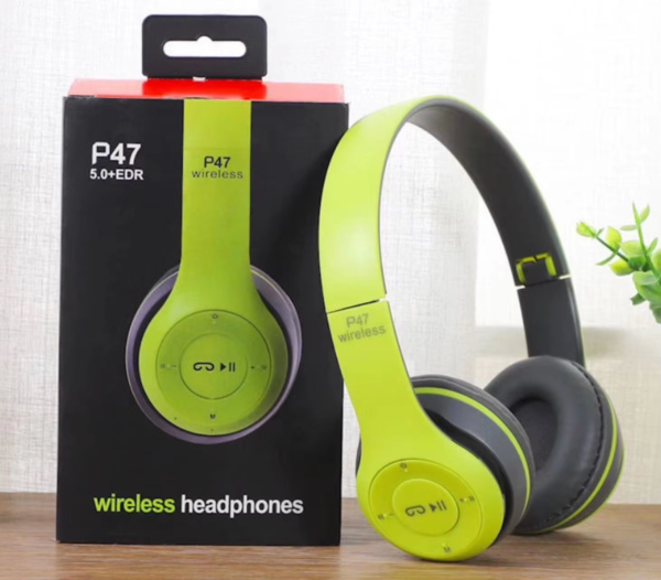 P47 Bluetooth 5.0 Wireless Headphones