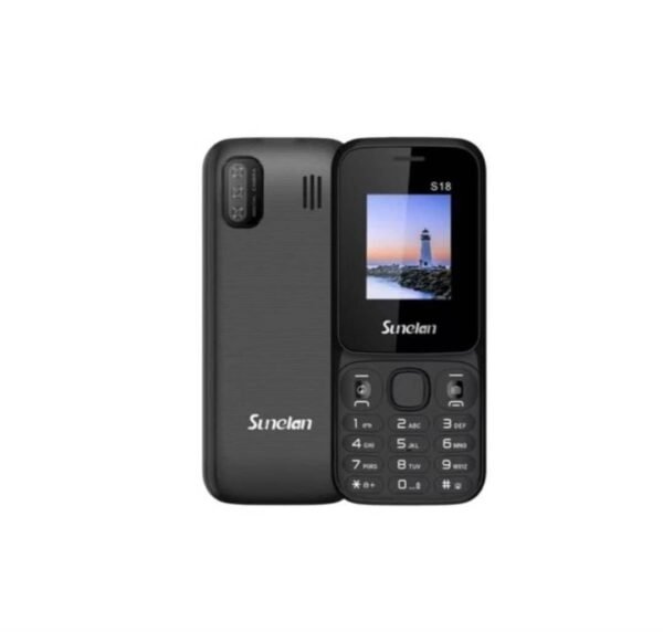 Sunelan S18 Dual SIM Feature Phone – 1.8" Screen, 2000mAh Battery