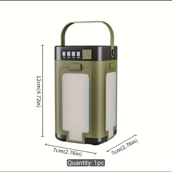 IMG-20260908-WA0042 Foldable Solar Camping Light & Rechargeable Flashlight – 6 Lighting Modes