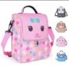 Kids Cartoon Insulated Lunch Bag – Portable School Lunch Cooler