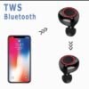 Y50 Bluetooth 5 Wireless Sports Earbuds with Charging Case
