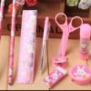 9-Piece Cute Children's School Stationery Set