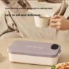 1L Electric Heated Lunch Box – 304 Stainless Steel