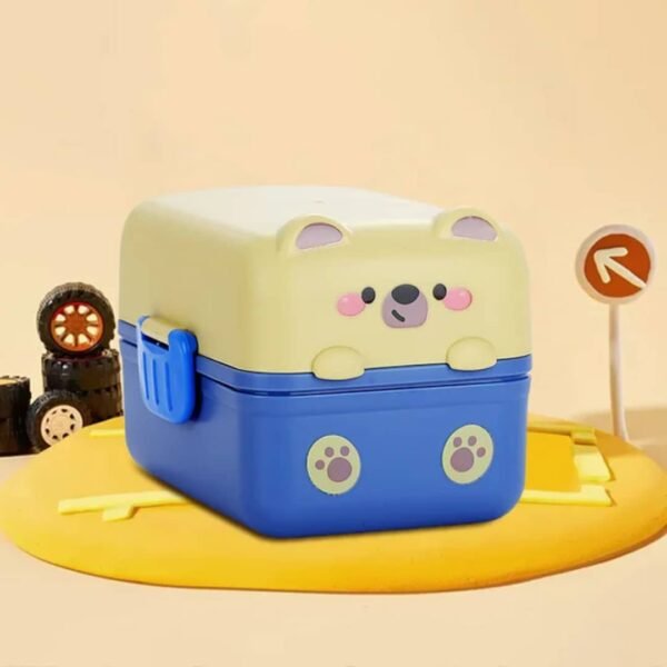 Kids Cartoon Insulated Lunch Bag – Portable School Lunch Cooler