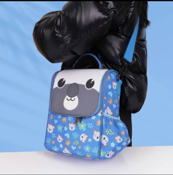 Kids Cartoon Insulated Lunch Bag – Portable School Lunch Cooler