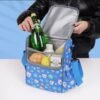 Kids Cartoon Insulated Lunch Bag – Portable School Lunch Cooler